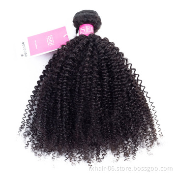 Natural Color Remy Darling Soft Wholesale Afro Kinky Curly Bulk Human Hair